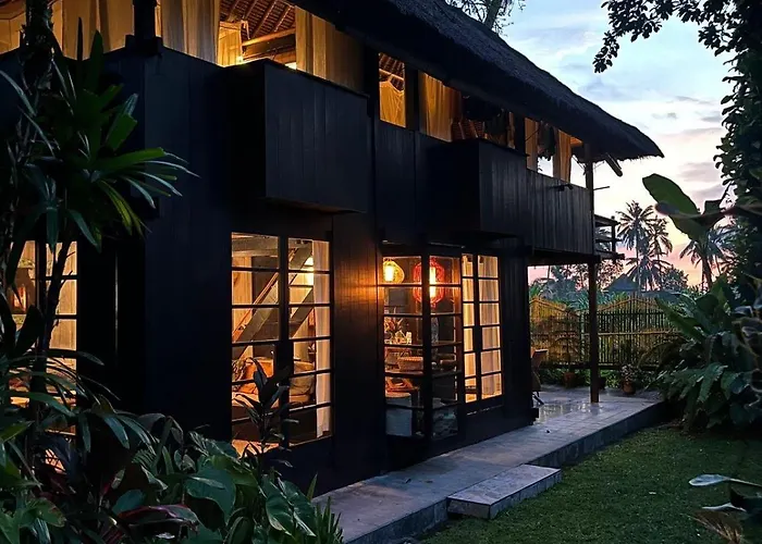 Bamboo T House 別荘 ウブド